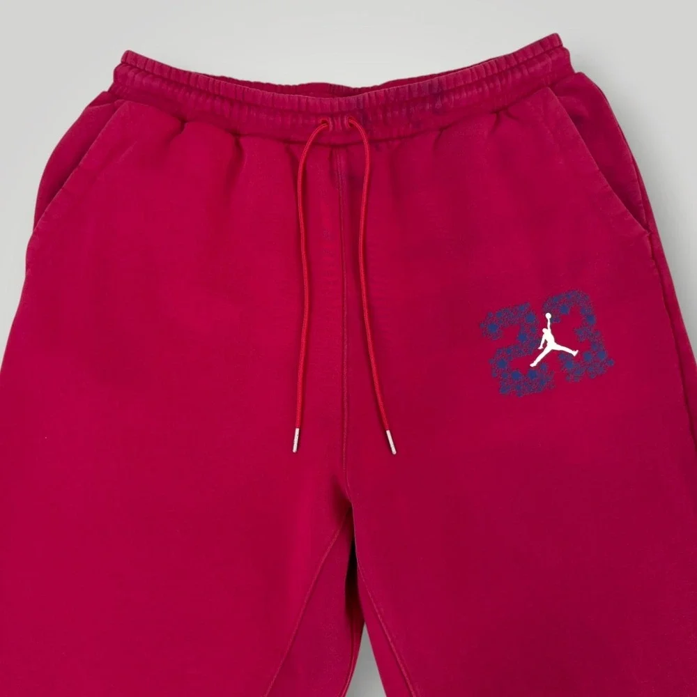 Jordan Jumpman 23 Fleece Jogger Sweatpants Men's 2XL Pink Athletic Pants